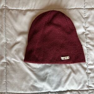 Neff Burgundy Beanie